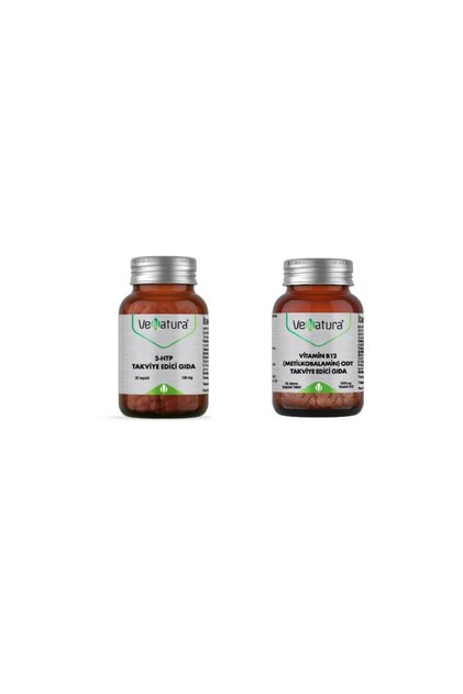 5-HTP 100 Mg 30 Capsules + B12 Methylchobalamin 30 Tablets