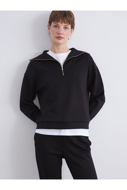 Lcw Vision Stand Collar Women's Sweatshirt