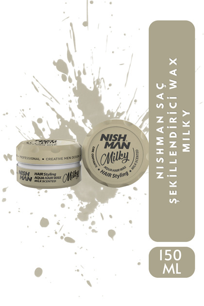 SAÇ ŞEKİLLENDİRİCİ PARLAK WAX MILKY