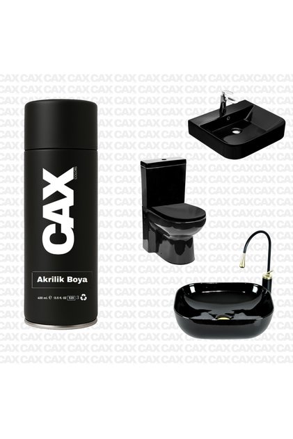 DUŞAKABİN-LAVABO-FAYANS-KLOZET SPREYİ SUYA DAYANIKLI VERNİKLİ SPREY BOYA 400 ML