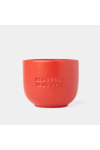 Ceașcă de porțelan - Espresso Yourself Roșu