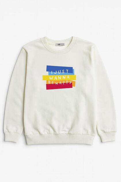 Comfortable-Oversized Sweat for Girls