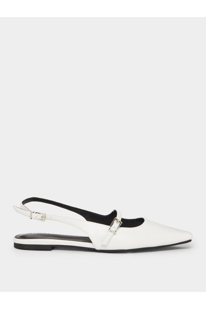 Casta Slingback Buckle Flat Mules