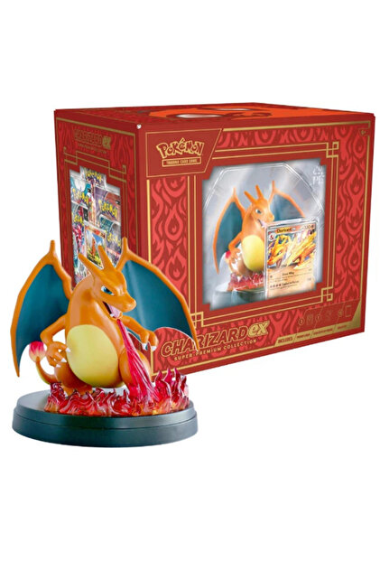 Pokemon Company Lisanslı Tcg Charizard EX Super Premium