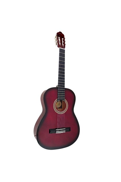 VC104TRDS Klasik Gitar 4/4 Kırmızı Sunburst Sap Çelikli