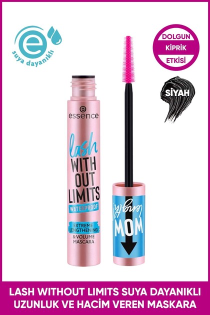 Essence Without Limits Waterproof – Ekstra Uzunluk & Hacim