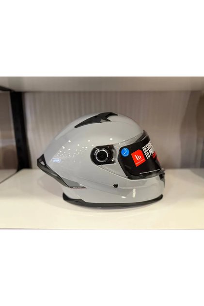 KASK MT BRAKER SV SOLİD A12 PARLAK NARDO GRİ