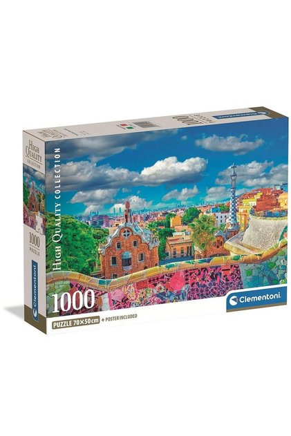 Puzzle Barcelona: Parcul Guell 1000 pie