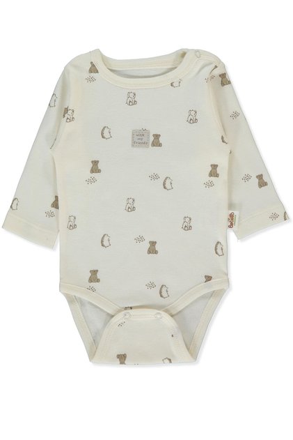 Organic Interlock Long Sleeve Body Ay (Organic Fun Moment) Ecru