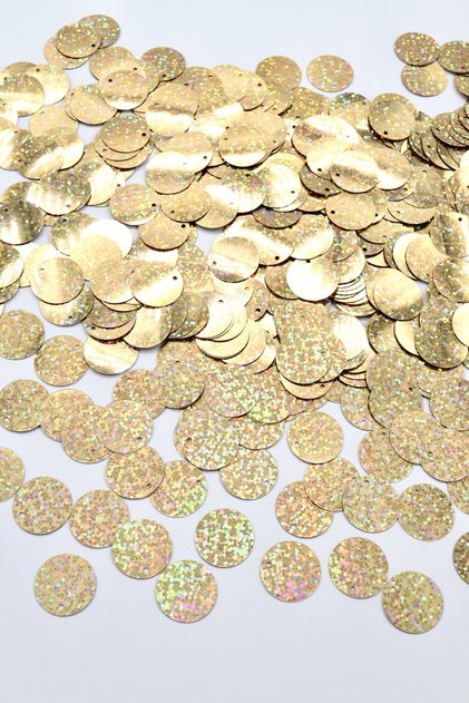 رقائق زخرفية، رقائق للحقائب، رقائق ترتر، رقائق سوبرا 100 جرام (20 مم)