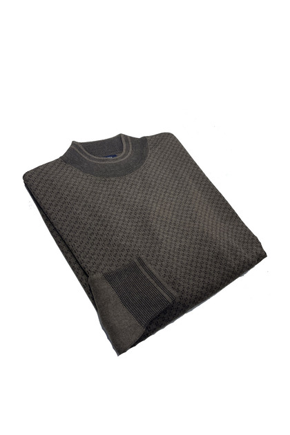Fire Steel Knit Premium Half Fisherman Sweater-10234