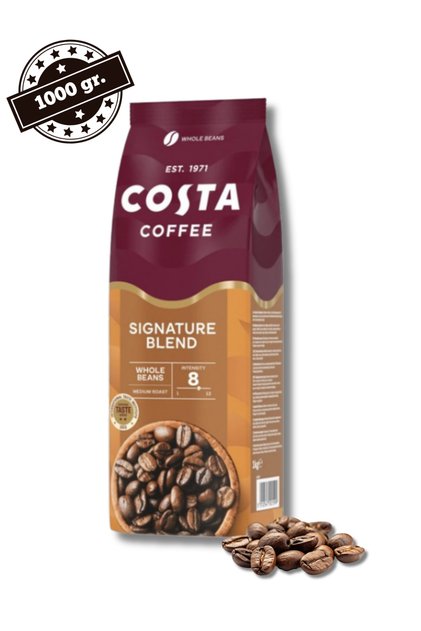 Signature Blend Μεσαίου μεγέθους κόκκοι καφέ 1 κιλό