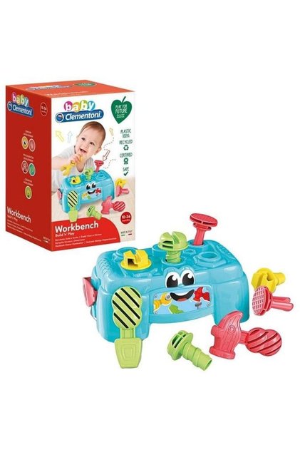 Jucarie bebelusi Banc de lucru cu 9 accesorii