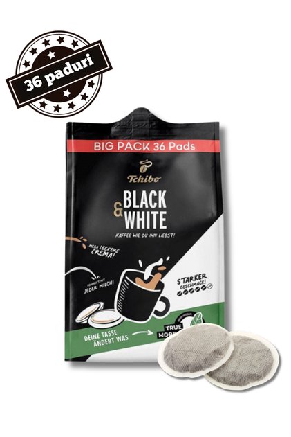 36 Pentru absorbante Black ‘n White – Compatibile cu Senseo