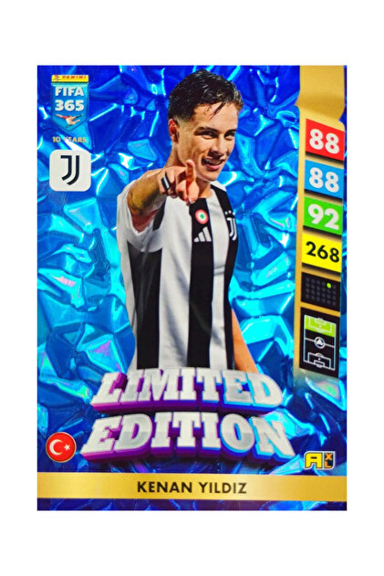 hediyecik Panini Fifa 365 2025 Limited Edition XXL Futbolcu Kartı