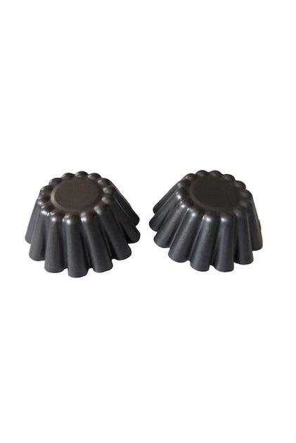 Matră pentru Savarine, Set de 2 cavități, Gri, 10 cm