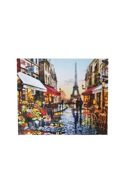 Set de pictură cu diamant 5D, model Paris, 50 cm, 174918C-3