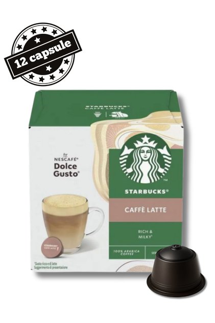 12 капсули Caffe Latte – съвместими с Dolce Gusto