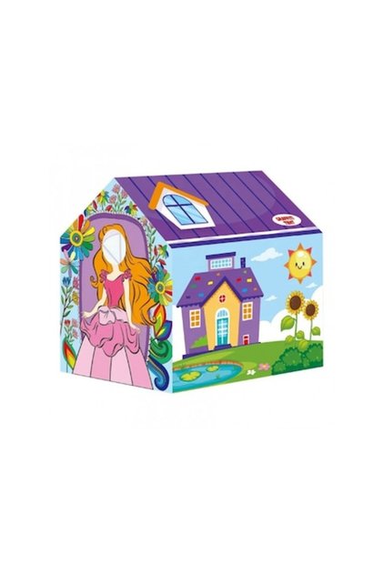 Căsuță de joacă 2 în 1 - Construiește și colorează