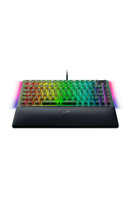 RAZER BlackWidow V4 75% Green Switch Us Layout Klavye RZ03