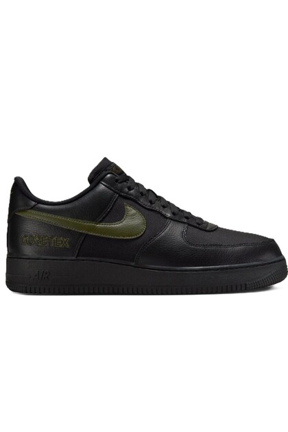 Nike Air Force 1 AF1 Low Goretex 'Black Cargo Khaki' Leather