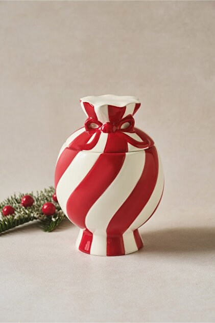 Karaca New Year Yılbaşı Candy Twist Saklama Kabı 540 ml - Fiyatı