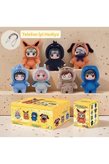 synshop Naruto Anime Manga Popmart Süpriz Paket 17cm Peluş Oyuncak