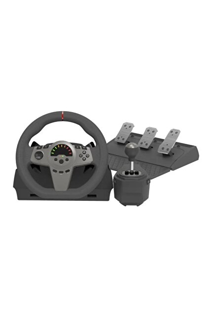 GT100V2 Racing Direksiyon Seti – Gerçekçi 270° Dönüş, Vites & Pedal, Ps4, Pc , Xbox ,N.Switch Uyumlu