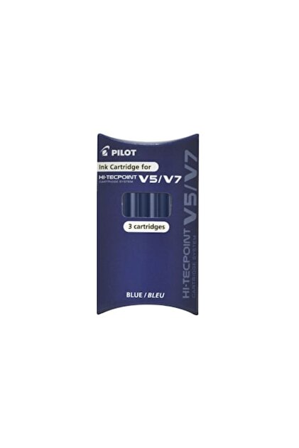 Rezervă de rolă reîncărcabilă Hi-Tecpoint V5/V7, albastră, set de 3