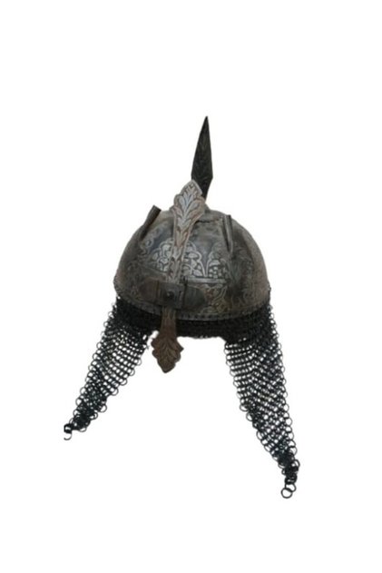Antique war helmet