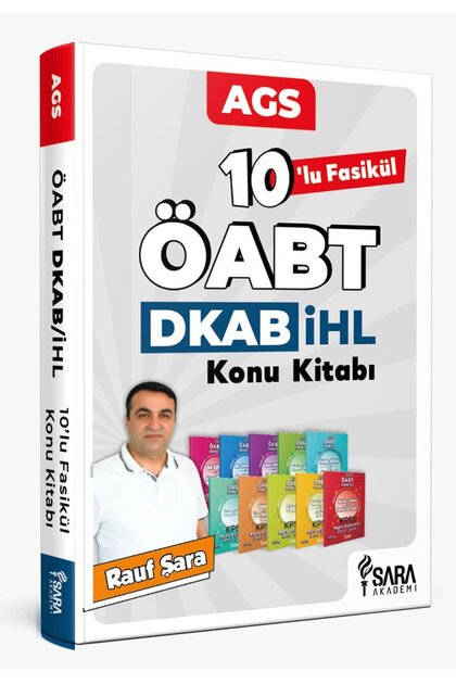 Şara Akademi 2026 ÖABT MEB-AGS Din Kültürü ve Ahlak Bilgisi Konu