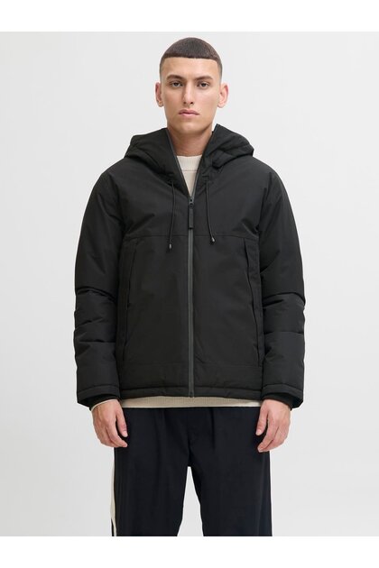【jun】 Jack & Jones JCOUNION LIGHT PADDED BLOCKING JACKET SN Black