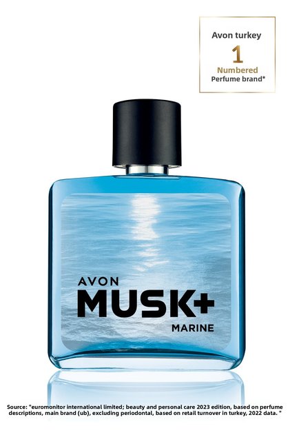 Musk Marine Ανδρικό άρωμα Edt 75 ml.
