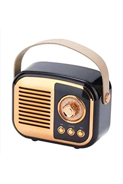 Piranha 7836 - Kablosuz Bluetooth Retro Hoparlör / Usb & Tf