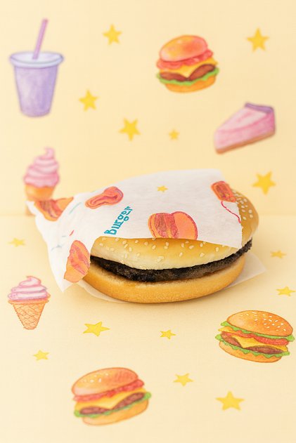 25 Pieces of Hamburger/ Sandwich Bag Open