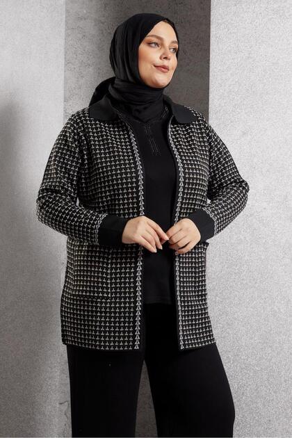 DESENLİ TRİKO HIRKA 20616