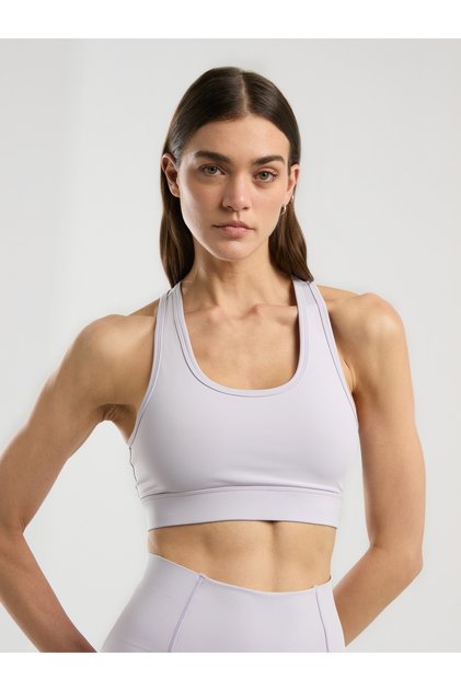 Everfit Training Essentials Lilac Women's Cross Back Sports Bra