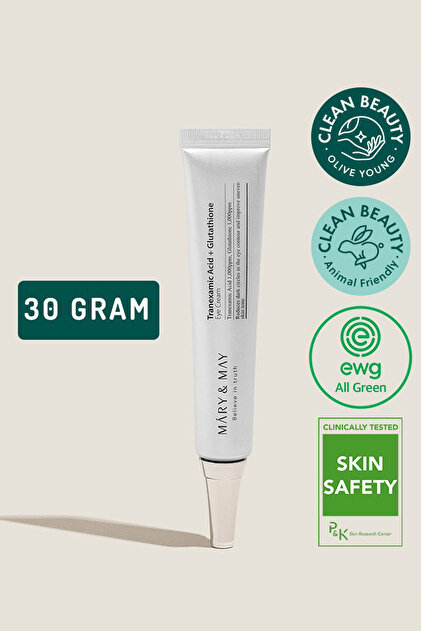 mary & may tranexamic acid+glutathion göz çevresi kremi gr reviews Mary & May Tranexamic Acid+glutathion Aydınlatıcı Göz Çevresi Kremi 30 Gr