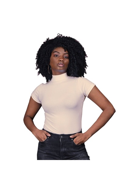 highneck half sleeve egyptian cotton 100%