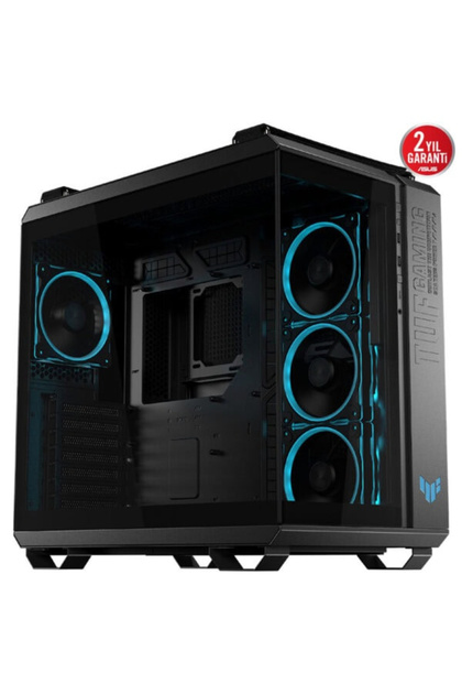 ASUS TUF Gaming GT502 Horizon Temperli Cam USB Type-C Siyah ATX