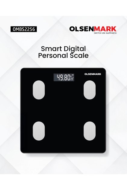 Ombs2256 Digital Personal Scale, 180kg Capacity ,link With Phone , Weighing Machine, Measurement