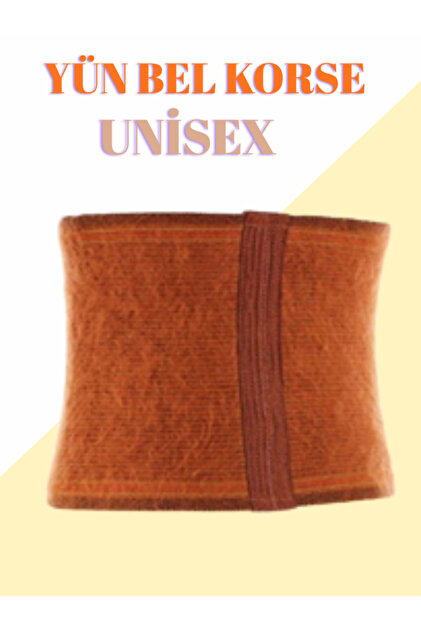 Camel Hair Corset with Waist Support – Warm Wool, Shaping Waist Belt for Women and Men