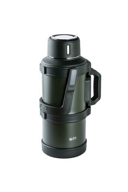 DKADI TNT-OKADI OUTDOOR YEŞİL KULPLU PASLANMAZ ÇELİK TERMOS 5L