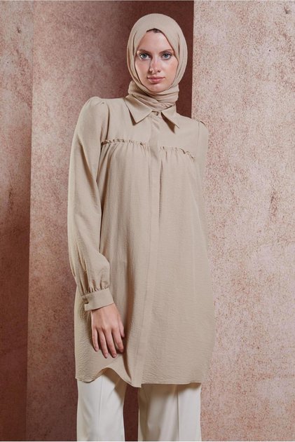 SHIRT COLLAR TUNIC 44489