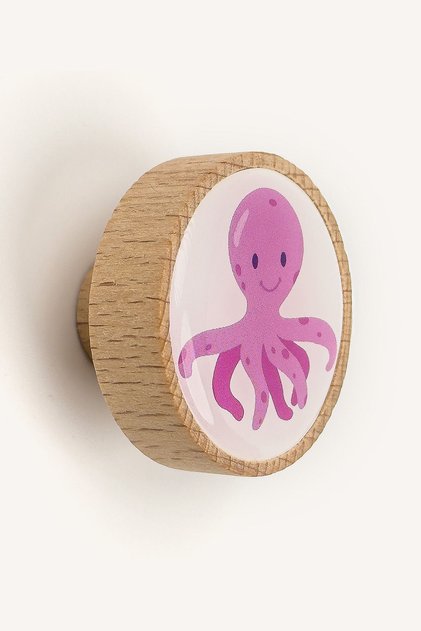 Octopus Wooden Handle