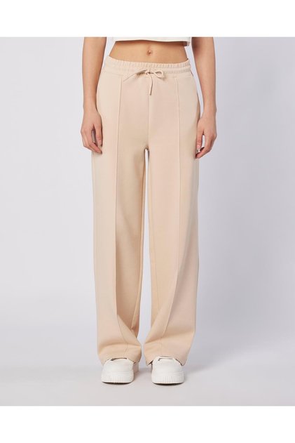 Edna Pant Kadın Bej Regular Eşofman Altı