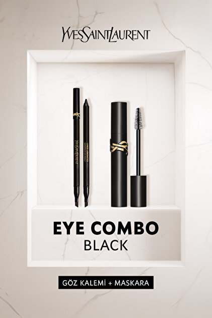 Yves Saint Laurent Eye Combo Siyah Göz Kalemi + Maskara Makyaj