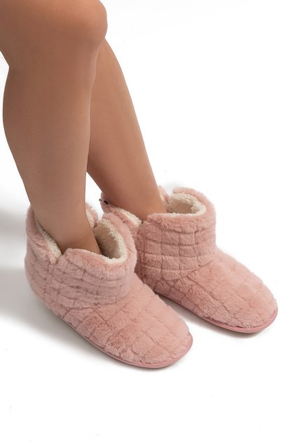 Edi Plush Women's Home Boots Pink 37/41