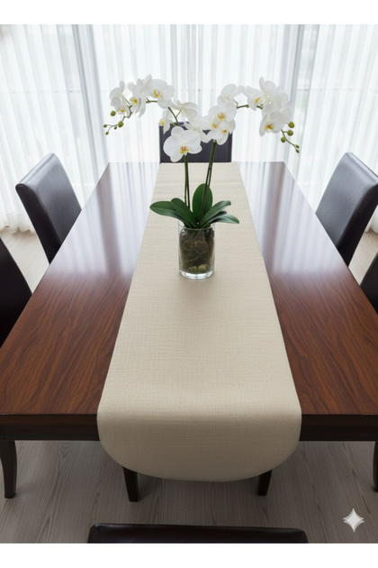 Doğal Jüt Hasır Şık Runner 40x220