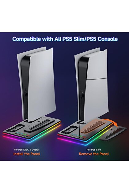 cosmostech Ps5 Pro/Slim/Fat Playstation 5 CD ve Dijital Uyumlu RGB